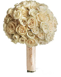 Cream Rose Bouquet