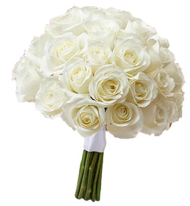 White Rose Bouquet Large